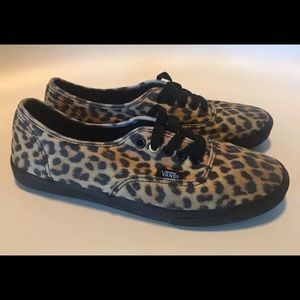 Vans Leopard Print Shoes size 8